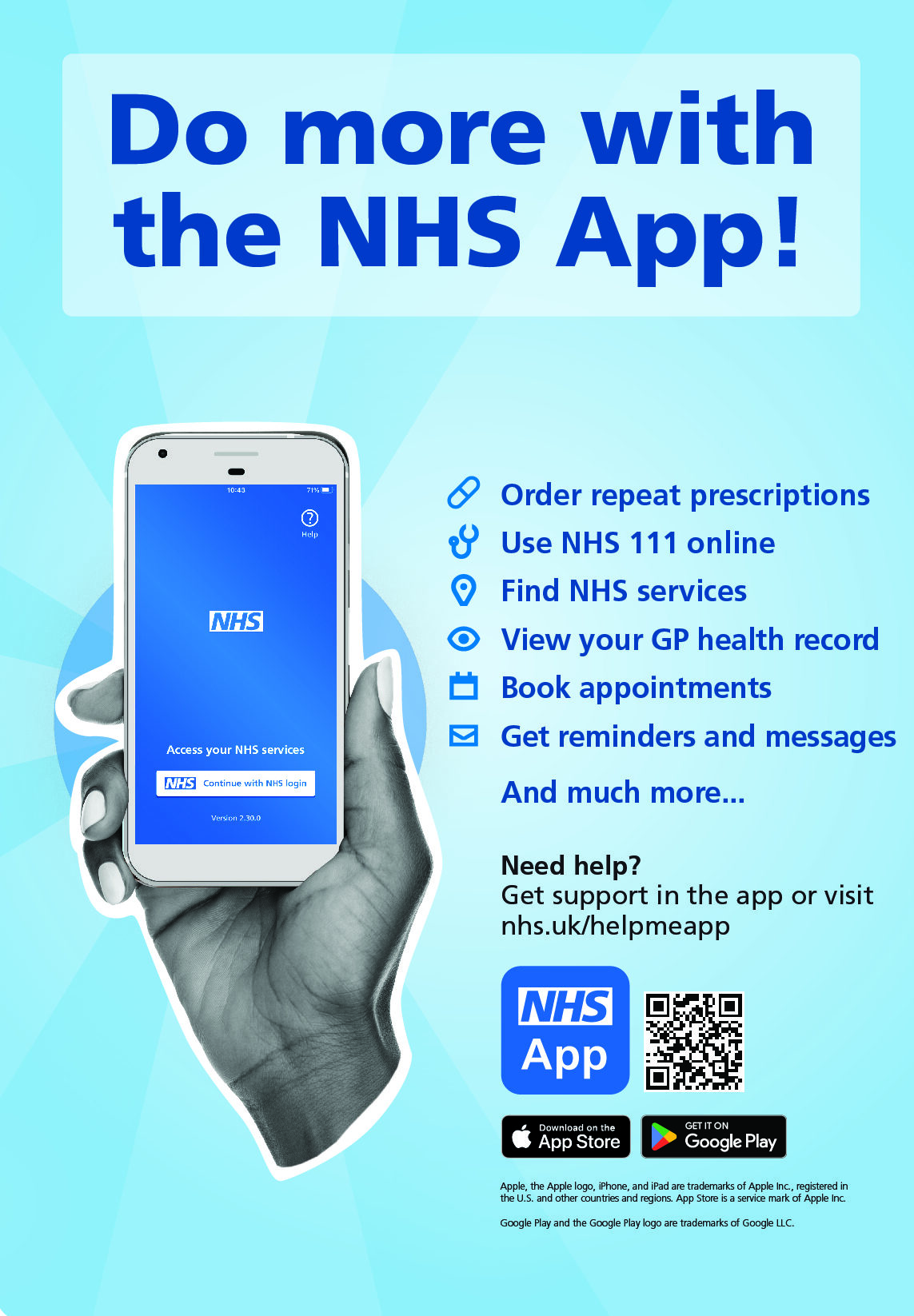 do more with the nhs app